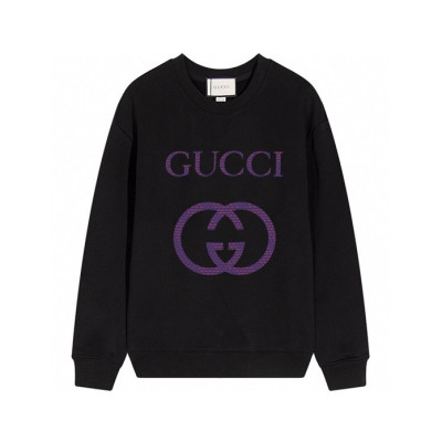 구찌 남성 베이직 블랙 맨투맨 - Gucci Mens Black Tshirts - Gu87x