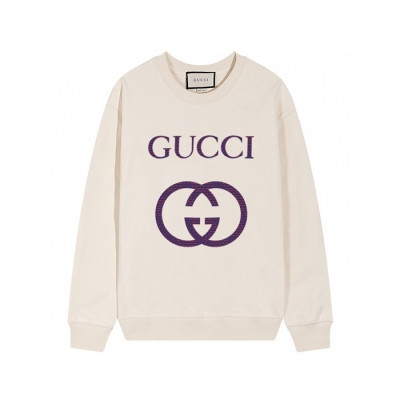 구찌 남성 베이직 아이보리 맨투맨 - Gucci Mens Ivory Tshirts - Gu88x