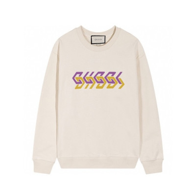 구찌 남성 베이직 아이보리 맨투맨 - Gucci Mens Ivory Tshirts - Gu89x