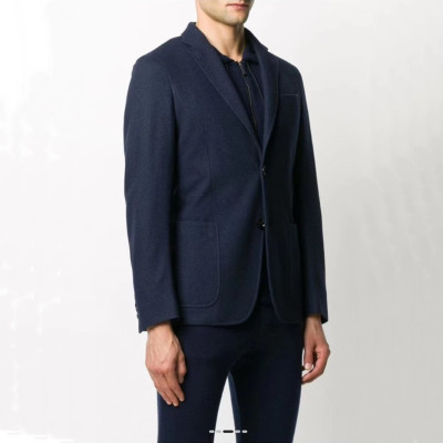 에르메네질도 제냐 남성 네이비 슈트 자켓 - Ermenegildo Zegna Mens Navy Suit Jackets - zeg49x