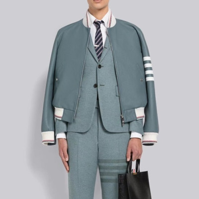 톰브라운 남성 클래식 그레이 자켓 - Thom Browne Mens Gray Jackets - th15x