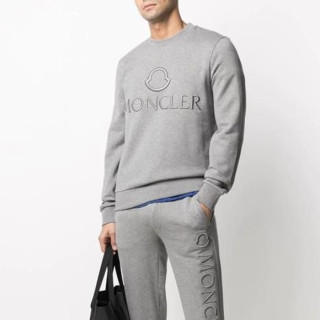 몽클레어 남성 그레이 트레이닝복 - Moncler Mens Gray Training Clothes - mo68x