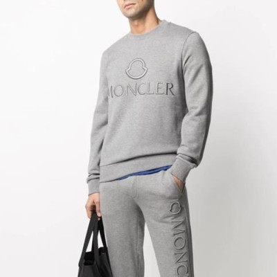 몽클레어 남성 그레이 트레이닝복 - Moncler Mens Gray Training Clothes - mo68x