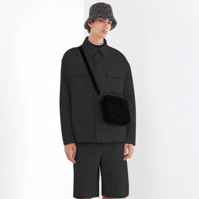 펜디 남성 블랙 다운 자켓 - Fendi Mens Black Jackets - fe10x