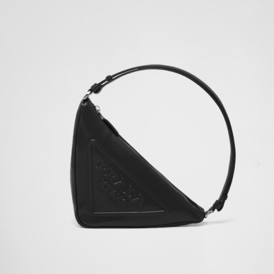 프라다 여성 블랙 숄더백 - Prada Womens Black Shoulder Bag - pr57x