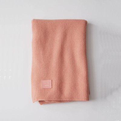 아크네 남/녀 핑크 머플러 - Acne Unisex Pink Muffler - ac179x