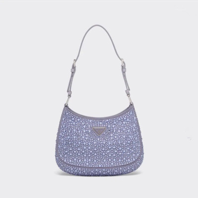 프라다 여성 퍼플 클레오백 - Prada Womens Purple Cleo Bag - pr227x