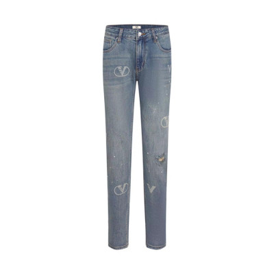 발렌티노 남성 블루 청바지 - Valentino Mens Blue Jeans - val317x