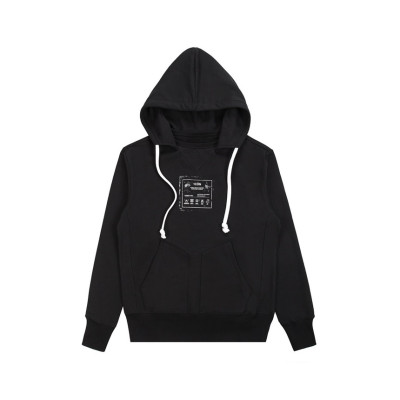 메종마르지엘라 남성 블랙 후드티 - Maison margiela Mens Black Hoodie - mai117x