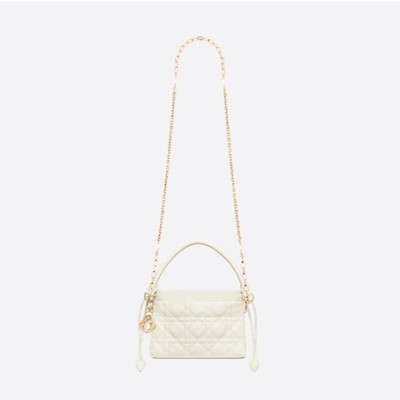 디올 여성 화이트 레이디백 - Dior Womens White LadyD - di172x