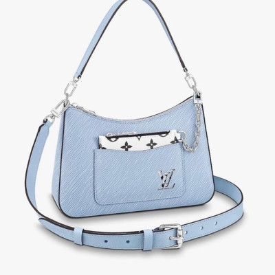 루이비통 여성 블루 마를리백 - Louis vuitton Womens Blue Marelle Bag - lv266x