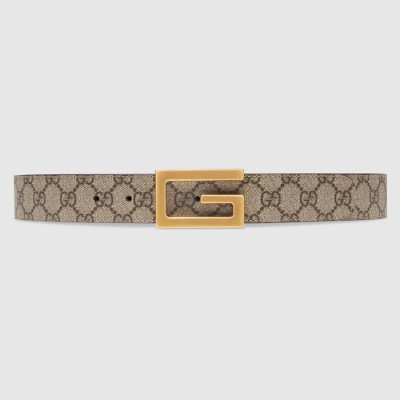 구찌 남성 모던 브라운 벨트 - Gucci Mens Brown Belts - gu133x