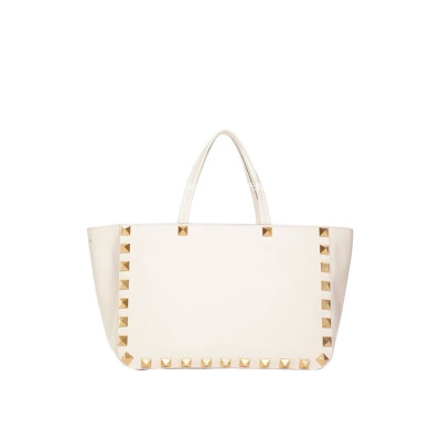 발렌티노 여성 화이트 쇼퍼백 - Valentino Womens White Shopper Bag - val340x