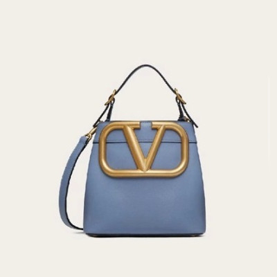 발렌티노 여성 블루 크로스백 - Valentino Womens Blue Cross Bag - val349x