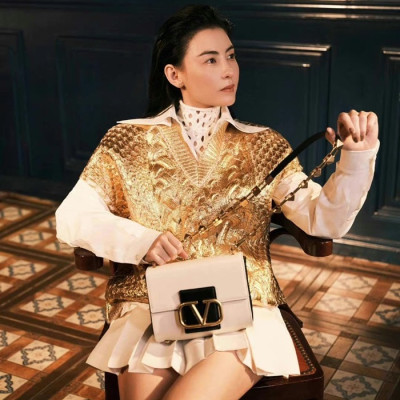 발렌티노 여성 아이보리 숄더백 - Valentino Womens Ivory Shoulder Bag - val361x