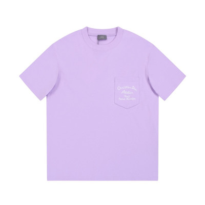 디올 남성 퍼플 크루넥 반팔티 - Dior Mens Purple Tshirts - di245x