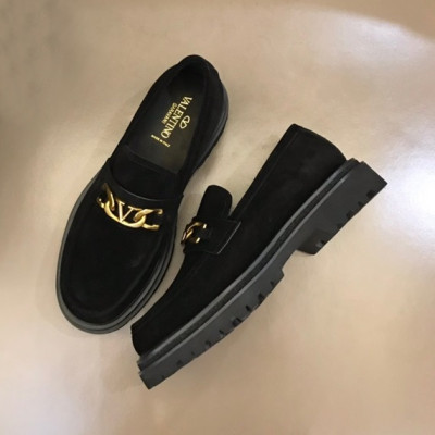 발렌티노 남성 블랙 로퍼 - Valentino Mens Black Loafer - val395x