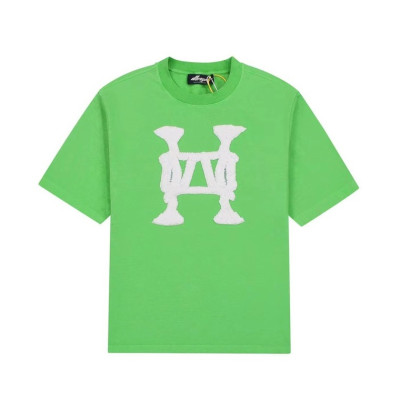 에르메스 남성 그린 크루넥 반팔티 - Hermes Mens Green Short sleeved T-shirts - he49x