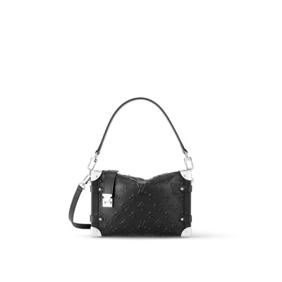 루이비통 여성 블랙 트렁크백 - Louis vuitton Womens Black Trunk Bag - lv448x