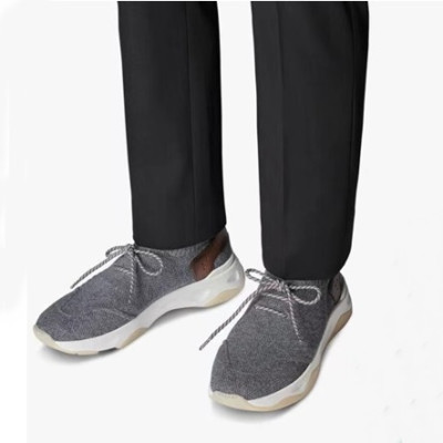 벨루티 남성 Shadou 그레이 스니커즈 - Berluti Mens Gray Sneakers - ber155x