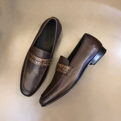 에르메네질도 제냐 남성 브라운 로퍼 - Ermenegildo Zegna Mens Brown Loafer - ze52x