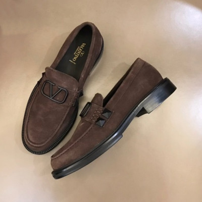 발렌티노 남성 브라운 로퍼 - Valentino Mens Brown Loafer - val405x