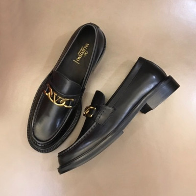 발렌티노 남성 블랙 로퍼 - Valentino Mens Black Loafer - val406x