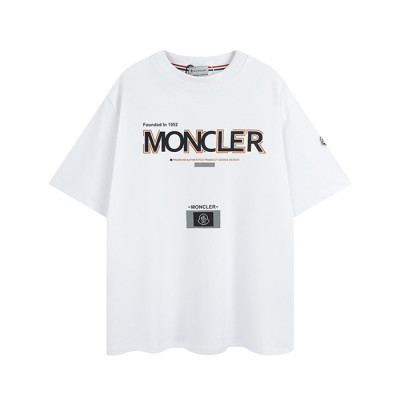 몽클레어 남성 블랙 크루넥 반팔티 - Moncler Mens Black Tshirts - mo86x