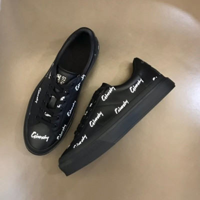 지방시 남성 블랙 스니커즈 - Givenchy Mens Black Sneakers - gi183x