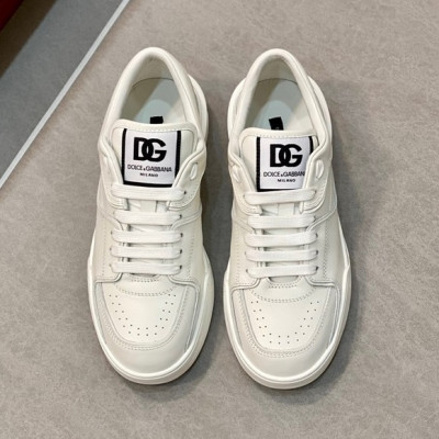 돌체앤가바나 남성 화이트 스니커즈 - Dolc& Gabbana Mens White Sneakers - dol422x