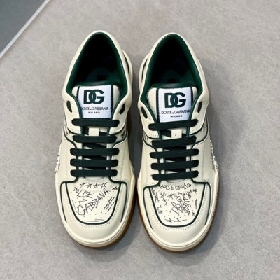 돌체앤가바나 남성 그린 스니커즈 - Dolc& Gabbana Mens Green Sneakers - dol428x