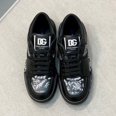 돌체앤가바나 남성 블랙 스니커즈 - Dolc& Gabbana Mens Black Sneakers - dol430x