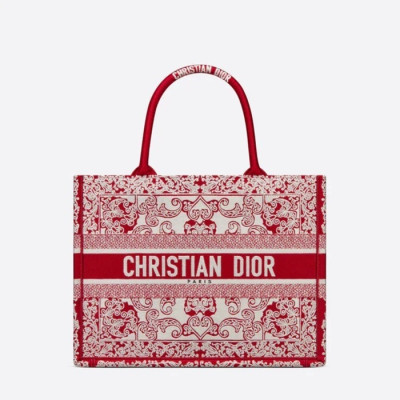 디올 여성 레드 북토트 - Dior Womens Red Book Tote - di320x