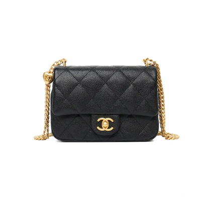 샤넬 여성 블랙 체인백 - Chanel Womens Black Cross Bag - ch74x