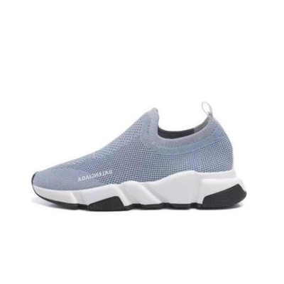 발렌시아가 남/녀 블루 스니커즈 - Balenciaga Unisex Blue Sneakers - ba223x