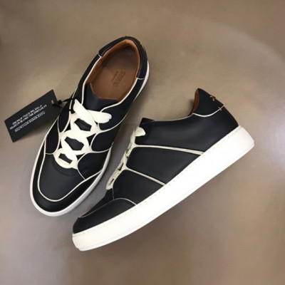 에르메네질도 제냐 남성 다크네이비 스니커즈 - Ermenegildo Zegna Mens Dark Navy Sneakers - ze75x