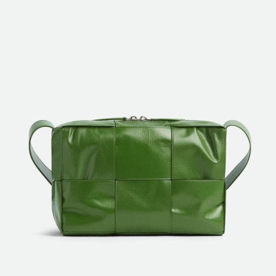 보테가베네타 남성 그린 카세트백 - Bottega Veneta Mens Green Cassette Bag - bv44x