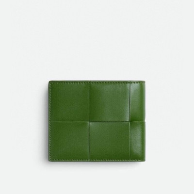 보테가베네타 남성 그린 카드 지갑 - Bottega Veneta Mens Green Card Wallets - bv51x