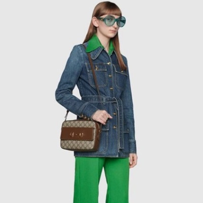 구찌 여성 브라운 숄더백- Gucci Womens Brown Shoulder Bag - gu431x
