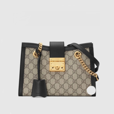 구찌 여성 블랙 Padlock 숄더백 - Gucci Womens Black Shoulder Bag - gu476x