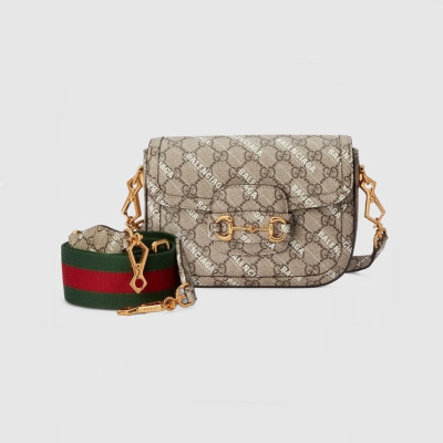 구찌 여성 베이지 홀스빗 크로스백 - Gucci Womens Beige Cross Bag - gu496x