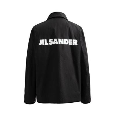 질샌더 남성 베이직 자켓 - Jil Sander Mens Black Jacket - jil65x