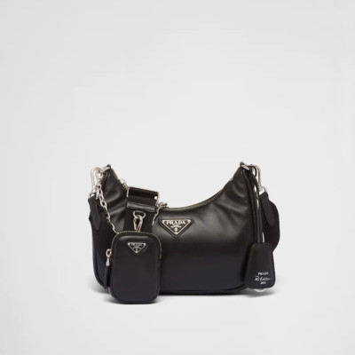 프라다 여성 블랙 크로스백 - Prada Womens Black Cross Bag - pr285x