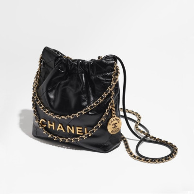 샤넬 여성 블랙 23s 크로스백 - Chanel Womens Black Cross Bag - ch95x