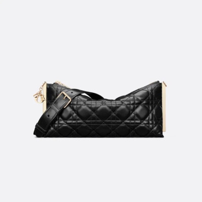 디올 여성 블랙 크로스백 - Dior Womens Black Cross Bag - di384x