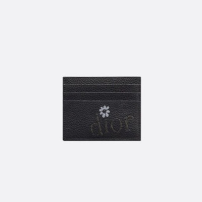 디올 남성 블랙 카드 지갑 - Dior Mens Black Card Wallets - di385x