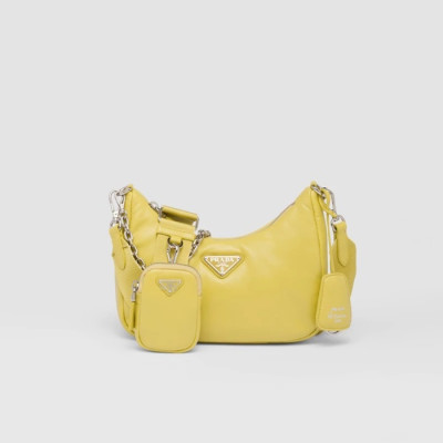 프라다 여성 옐로우 크로스백 - Prada Womens Yellow Cross Bag - pr304x