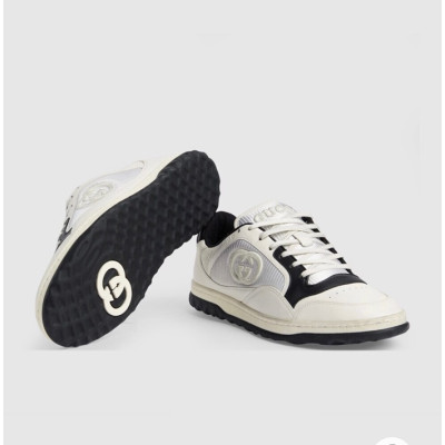 구찌 남/녀 화이트 스니커즈 - Gucci Unisex White Sneakers- gu606X
