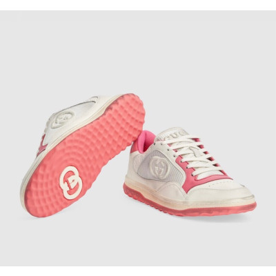 구찌 남/녀 핑크 스니커즈 - Gucci Unisex Pink Sneakers- gu611X