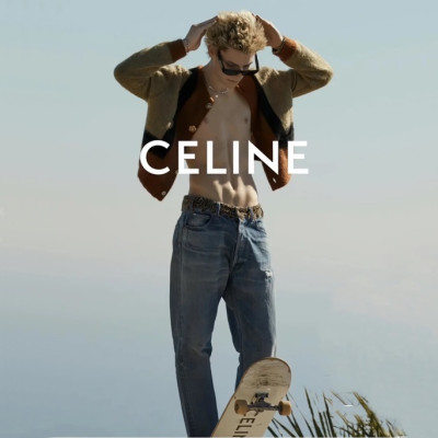 셀린느 남성 블루 청바지 - Celine Mens Blue Jeans - ce127x